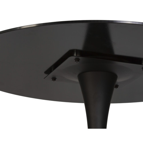 209TD-LMZL MIA, черная столешница, черное основание (B-03)