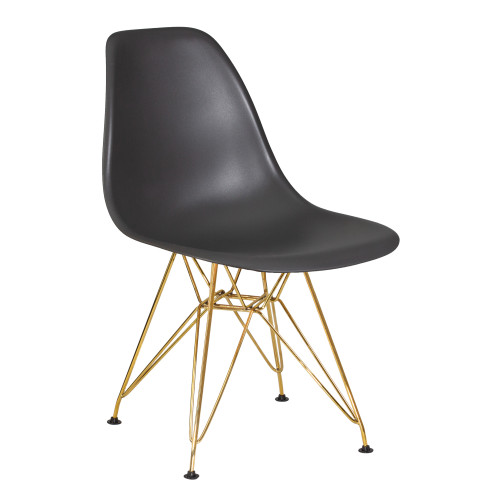 638APP-LMZL DSR, цвет сиденья тёмно-серый (GR-04), цвет основания золото