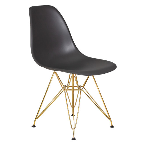 638APP-LMZL DSR, цвет сиденья тёмно-серый (GR-04), цвет основания золото