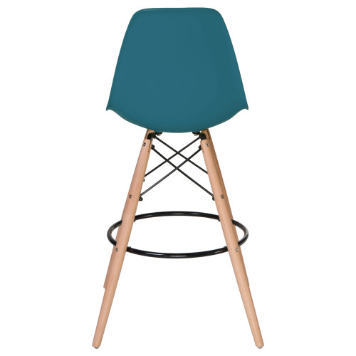 638GPP-LMZL DSW BAR, цвет сиденья морской волны (G-05), цвет основания светлый бук