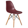 Стул обеденный DOBRIN DSW (ножки светлый бук, цвет сливовый (R-13))