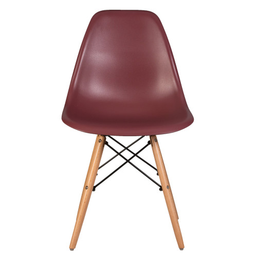 Стул обеденный DOBRIN DSW (ножки светлый бук, цвет сливовый (R-13))