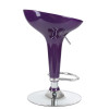 1004-LM BOMBA, цвет сиденья фиолетовый металлик, цвет основания хром