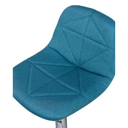 Стул барный DOBRIN DINA (синий)