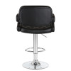 3460-LM TIESTO, цвет сиденья черный, цвет основания хром