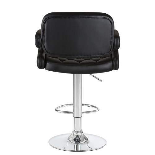 3460-LM TIESTO, цвет сиденья черный, цвет основания хром