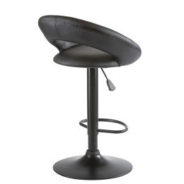 5001_BlackBase-LM MIRA BLACK, цвет сиденья черный, цвет основания черный