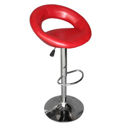 Стул барный DOBRIN MIRA (красный глянцевый)