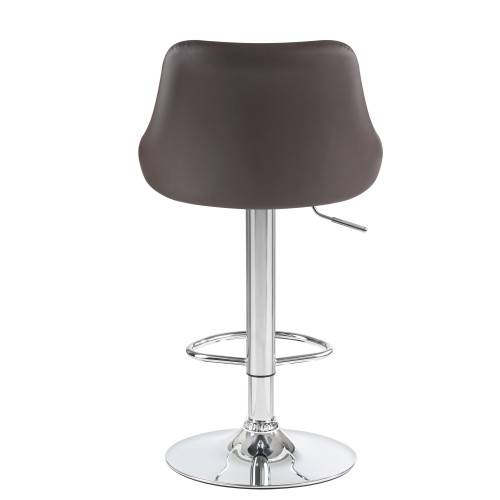 Стул барный DOBRIN LOGAN (коричневый)