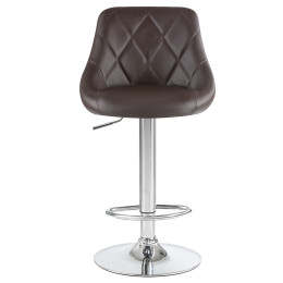 Стул барный DOBRIN LOGAN (коричневый)