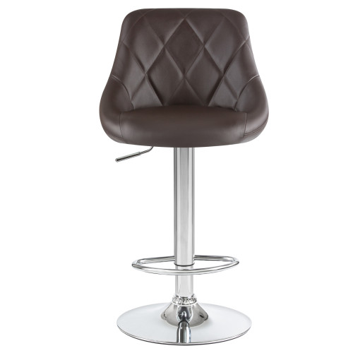 Стул барный DOBRIN LOGAN (коричневый)