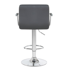 5011-LM KRUGER ARM, цвет сиденья серый, цвет основания хром