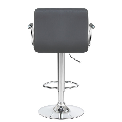 5011-LM KRUGER ARM, цвет сиденья серый, цвет основания хром