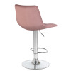 5017-LM TAILOR, цвет сиденья пудрово-розовый велюр (MJ9-32), цвет основания хром
