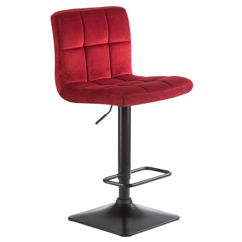 Стул барный DOBRIN DOMINIC (бордо велюр (MJ9-43))