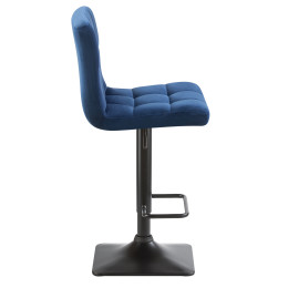 5018-LM DOMINIC, цвет сиденья синий велюр (MJ9-117), цвет основания черный