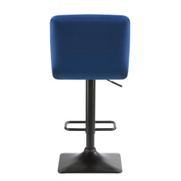 5018-LM DOMINIC, цвет сиденья синий велюр (MJ9-117), цвет основания черный