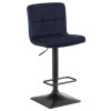 Стул барный DOBRIN DOMINIC (темно-синий велюр (MJ9-118))