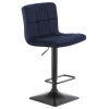 Стул барный DOBRIN DOMINIC (темно-синий велюр (MJ9-118))