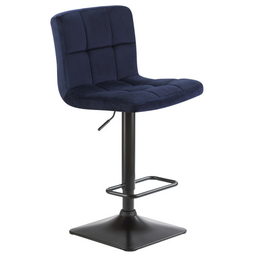 Стул барный DOBRIN DOMINIC (темно-синий велюр (MJ9-118))
