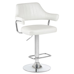 Стул барный DOBRIN CHARLY (белый крокодил)