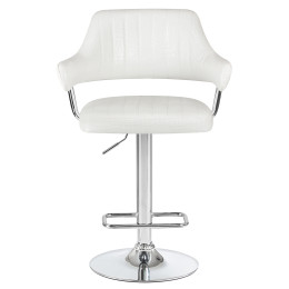 Стул барный DOBRIN CHARLY (белый крокодил)