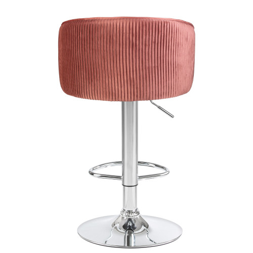 5025-LM DARCY, цвет сиденья бронзово-розовый (1922-17), цвет основания хром