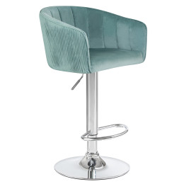 Стул барный DOBRIN DARCY (мятный велюр (1922-8))