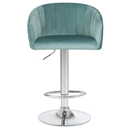 Стул барный DOBRIN DARCY (мятный велюр (1922-8))