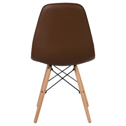 301-LMZL BENNET, цвет сиденья коричневый, цвет основания светлый бук
