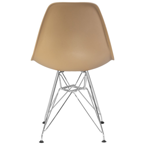 638APP-LMZL DSR, цвет сиденья бежевый (GR-03), цвет основания хромированная сталь