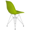 638APP-LMZL DSR, цвет сиденья салатовый (G-08), цвет основания хромированная сталь