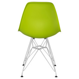638APP-LMZL DSR, цвет сиденья салатовый (G-08), цвет основания хромированная сталь
