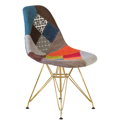 638APP-LMZL DSR, цвет сиденья мозаика, цвет основания золото