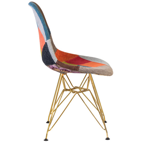 638APP-LMZL DSR, цвет сиденья мозаика, цвет основания золото