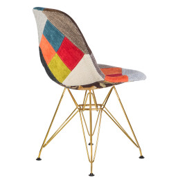 638APP-LMZL DSR, цвет сиденья мозаика, цвет основания золото