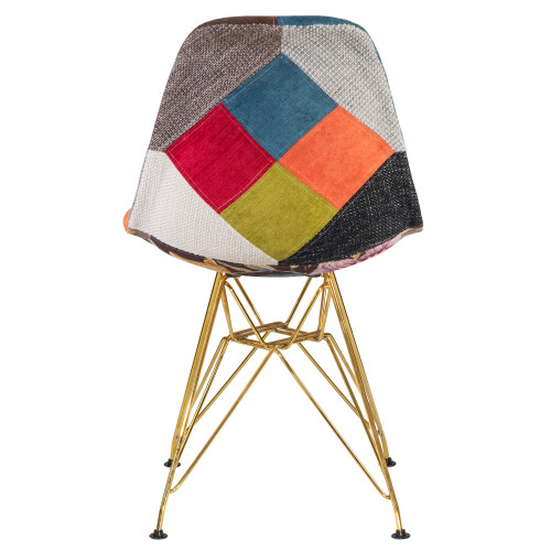 638APP-LMZL DSR, цвет сиденья мозаика, цвет основания золото