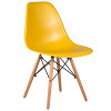 Стул обеденный DOBRIN DSW (ножки светлый бук, цвет горчичный (Y-03))