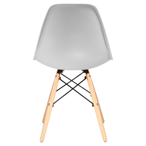 638PP-LMZL DSW, цвет сиденья светло-серый (GR-01), цвет основания светлый бук