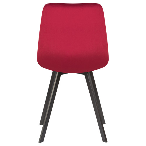 8025-LML ALEX SQUARE , цвет сиденья бордовый велюр (V108-85), цвет основания черный