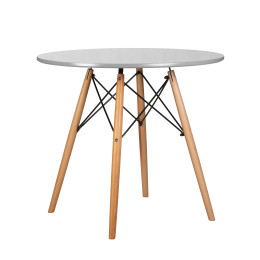 108-TD-LMZL CHELSEA`80, цвет столешницы светло-серый (GR-01), цвет основания светлый бук