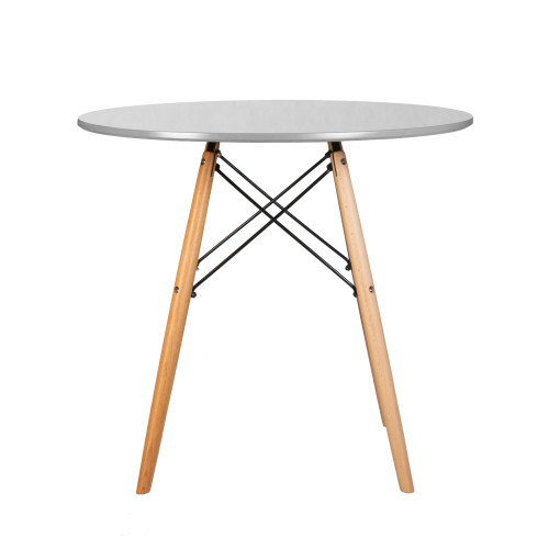 108-TD-LMZL CHELSEA`80, цвет столешницы светло-серый (GR-01), цвет основания светлый бук