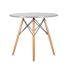 108-TD-LMZL CHELSEA`80, цвет столешницы светло-серый (GR-01), цвет основания светлый бук