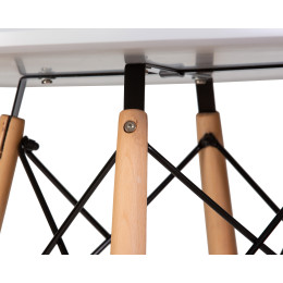 108-TD-LMZL CHELSEA`80, цвет столешницы светло-серый (GR-01), цвет основания светлый бук