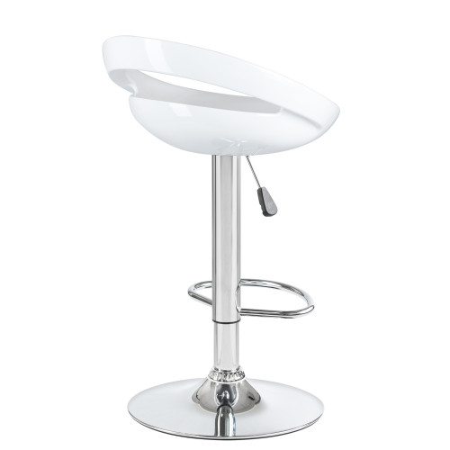 Стул барный DOBRIN DISCO (белый)