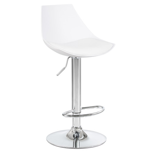 Стул барный DOBRIN ROCKY (белый)