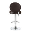 3260-LM MOLLY, цвет сиденья коричневый, цвет основания хром