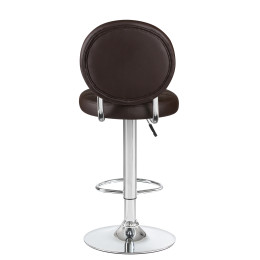 3260-LM MOLLY, цвет сиденья коричневый, цвет основания хром