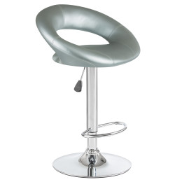 Стул барный DOBRIN MIRA (серебряный)
