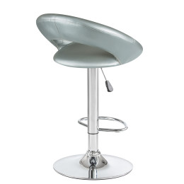 Стул барный DOBRIN MIRA (серебряный)